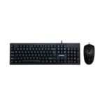 Jertech KM160 Wired Combo – Wired Keyboard and Mouse Set