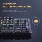 Jertech JK520 Sprint Mechanical Keyboard Blue Switch Wired