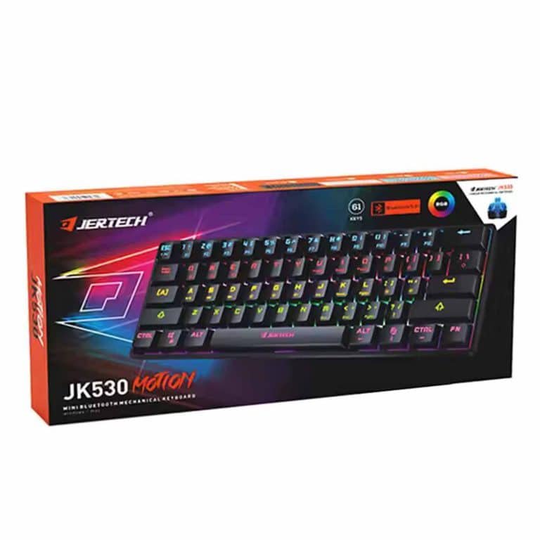 Jertech JK530 Mechanical Keyboard Blue Switch Dual Mode