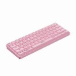 Jertech JK530 Mechanical Keyboard Blue Switch Dual Mode pink