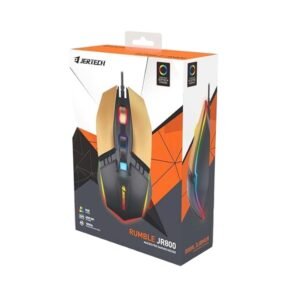 Jertech JR800 Rumble Gaming Mouse – Wired RGB Gaming Mouse