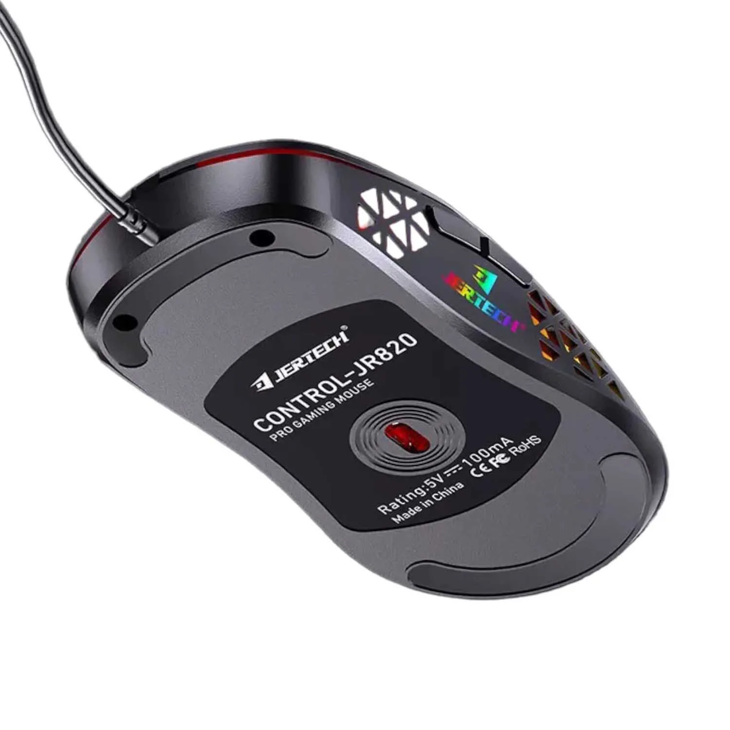 Jertech JR820 Control Gaming Mouse – Wired RGB Gaming Mouse