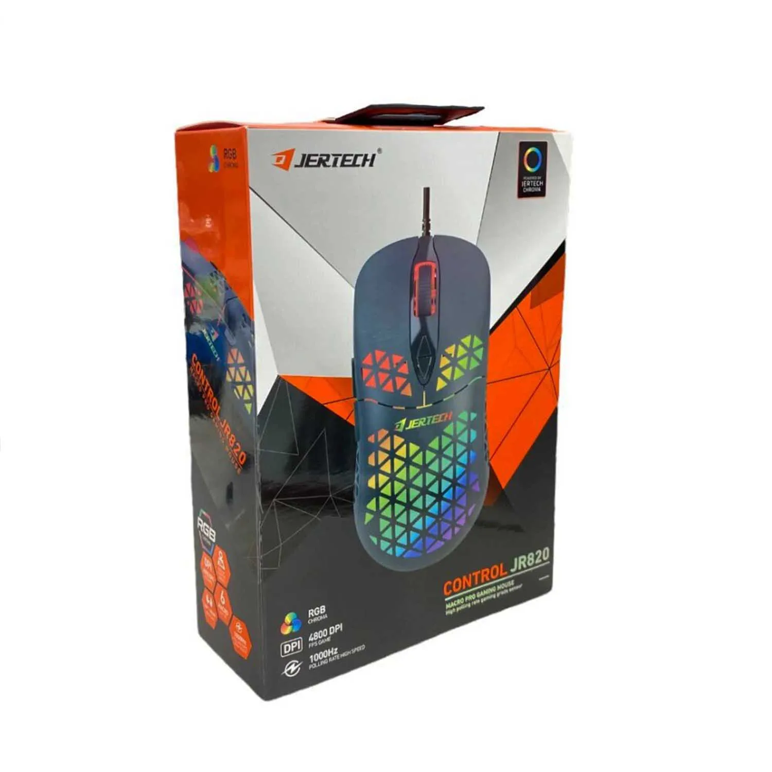 jertech jr820 control gaming mouse Jertech JR820 Control Gaming Mouse – Wired RGB Gaming Mouse