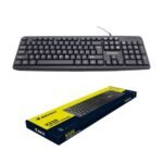 Jertech K328 Wired Keyboard – Durable Full-Size USB Keyboard