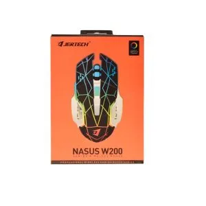 Jertech W200 Nasus Wireless Mouse – Silent & Sleek USB Mouse