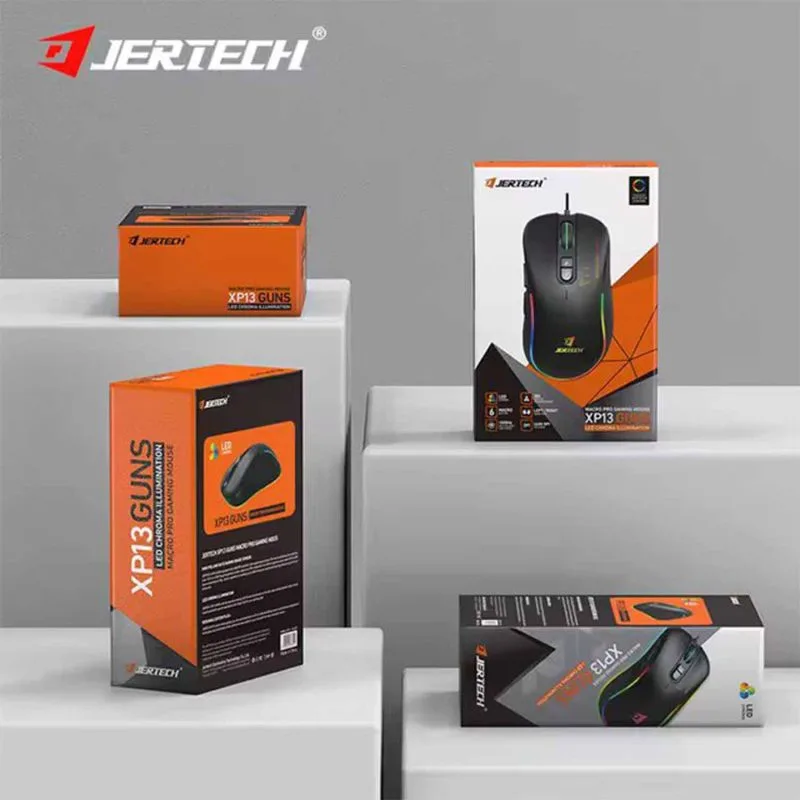 Jertech XP13 Guns Gaming Mouse – Wired RGB Gaming Mouse