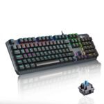 Lecoo GK302 Mechanical Keyboard Wired Blue Switch