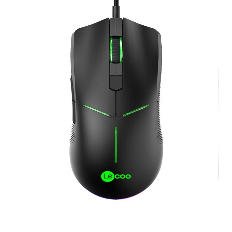 Lecoo MS109 Gaming Mouse – RGB Wired Mouse with 7200 DPI