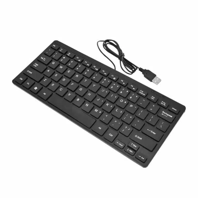 Mini Keyboard K1000 Wired USB Compact Keyboard