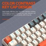 T-Wolf T30 Mechanical Keyboard Blue Switch Tri-Mode