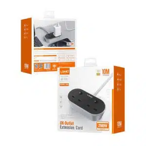 LDNIO SC2018 2500W Power Socket with 10M Extension Cable