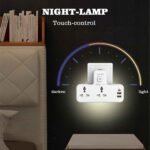 LDNIO SC2311 Power Extension with USB and Night Lamp
