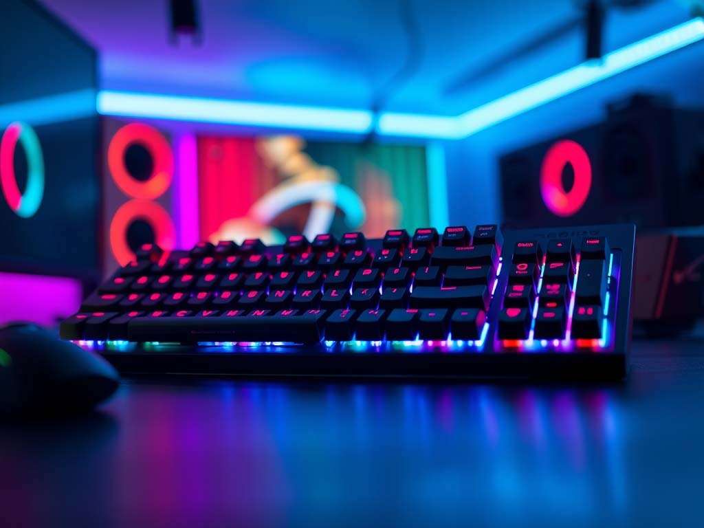 Mechanical Keyboard vs Normal Keyboard Side by Side